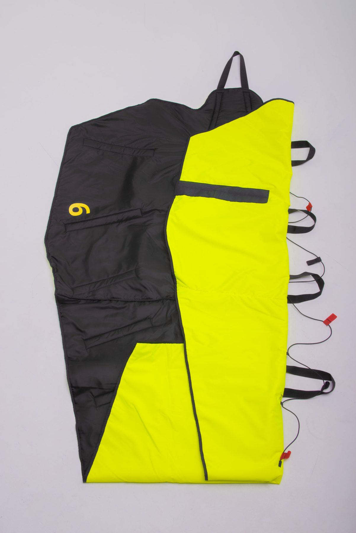 Thermosaver rescue bag unfolded, civilian version